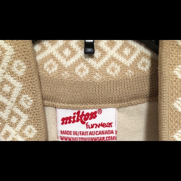 Milton Funwear Zip Jacket Sz Med - Picture 4 of 8